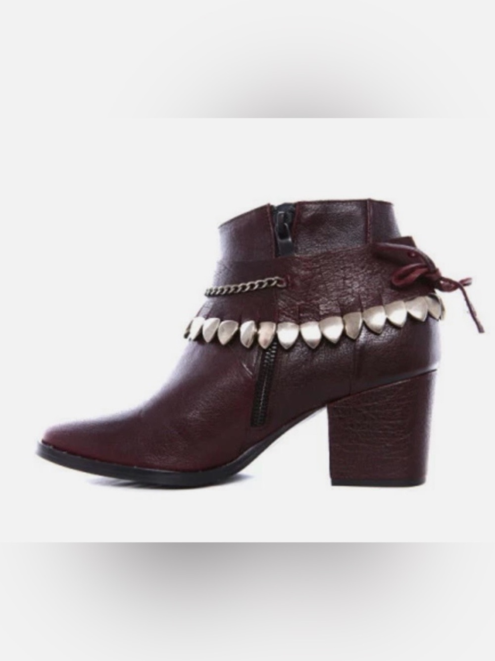 Freda Salvador Comet boots in Espresso, size 9.5 (no ankle chain)